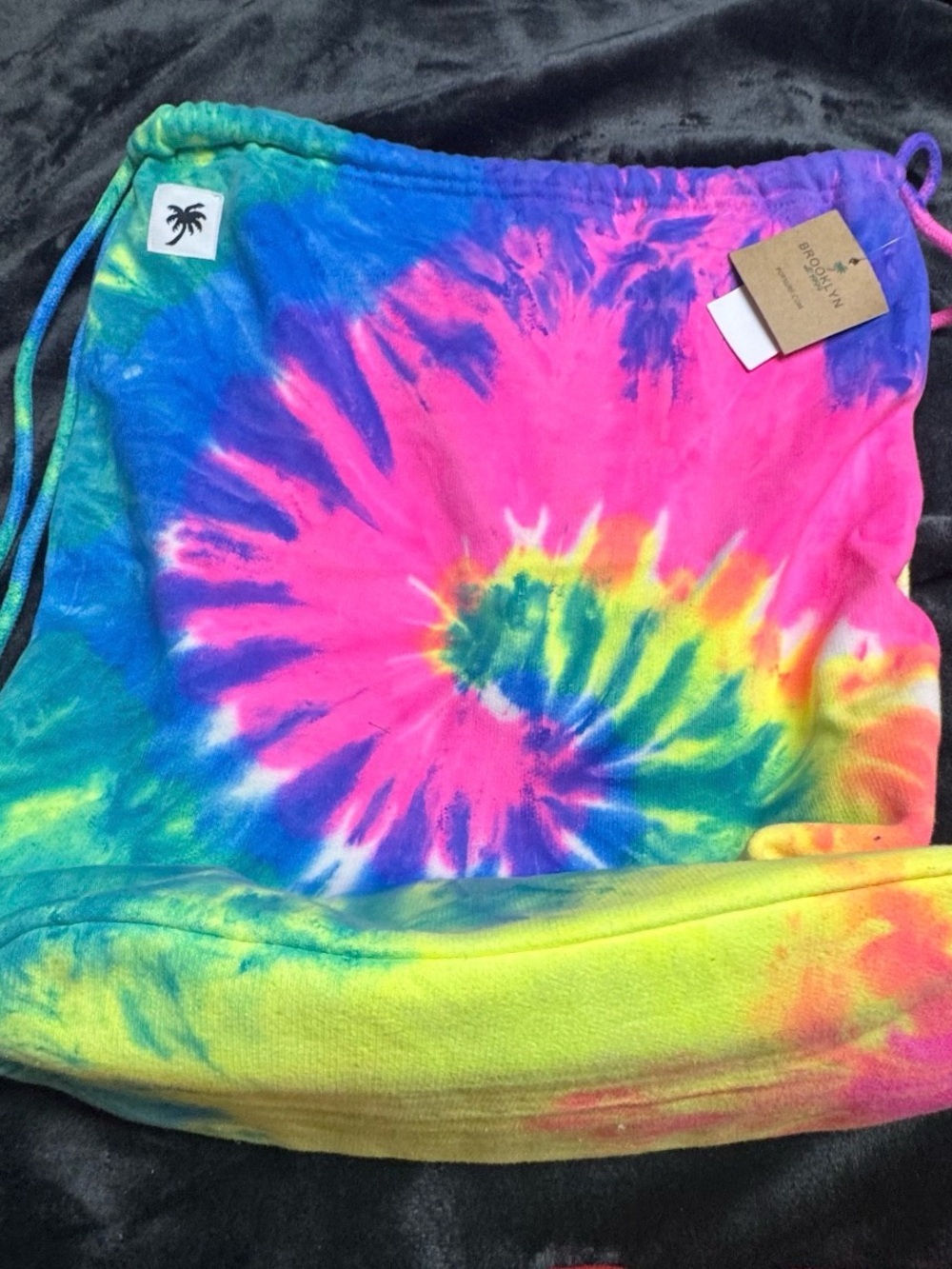 Tie-Dye  - Neon Multi.  Backpack